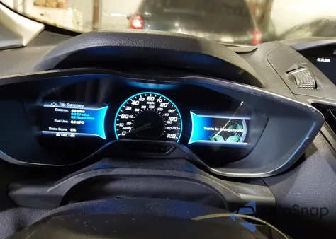 2016 Ford C-Max Hybrid Se from USA, damaged, VIN 1FADP5AU0GL107317